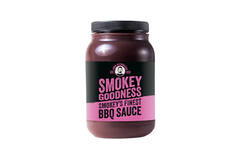 SMOKEY GOODNESS SMOKEY’S FINEST BBQ SAUCE 6x500ml
