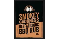 SMOKEY GOODNESS SMOKEY'S BEEFALICIOUS  BBQ RUB 16x30gr