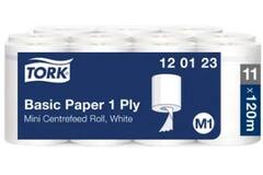 TORK POETSROL WIT 1-LAAGS KLEIN 11x120m