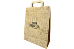 BLOKTAS PAPIER BRUIN GENIETEN 26+12 x35  250st