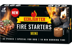 ECOLIGHTER MINI FIRE STARTERS 12x32st