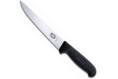 STEEKMES 25cm RECHT ZWART VICTORINOX