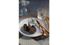BBQ ALS EEN BAAS RECEPTFLYERS LAMSFEEST  250st