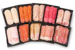 LEKKERSTE HAM BIJ ASPERGE GESNEDEN 10x180gr